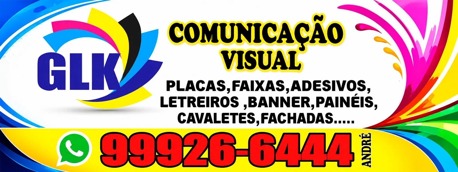 Capa de GLK Comunicação Visual