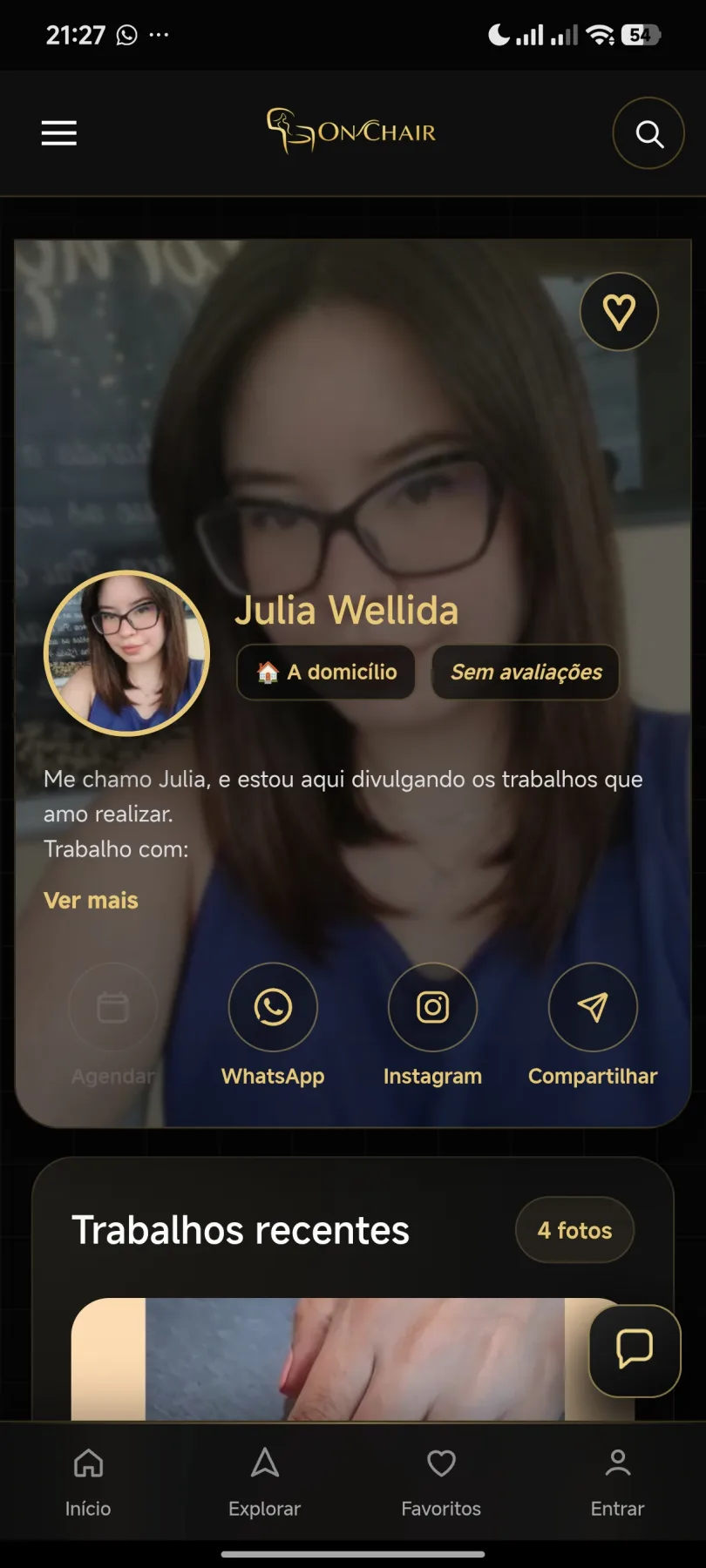 Júlia Wellida - Manicure e Pedicure