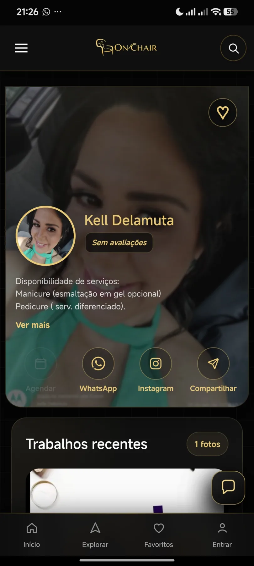 Kell Delamuta - Manicure e Pedicure