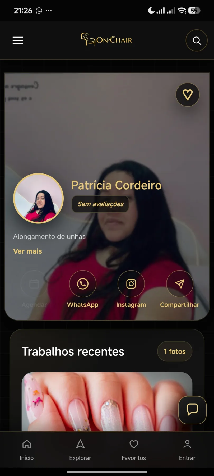 Patrícia Cordeiro - Manicure