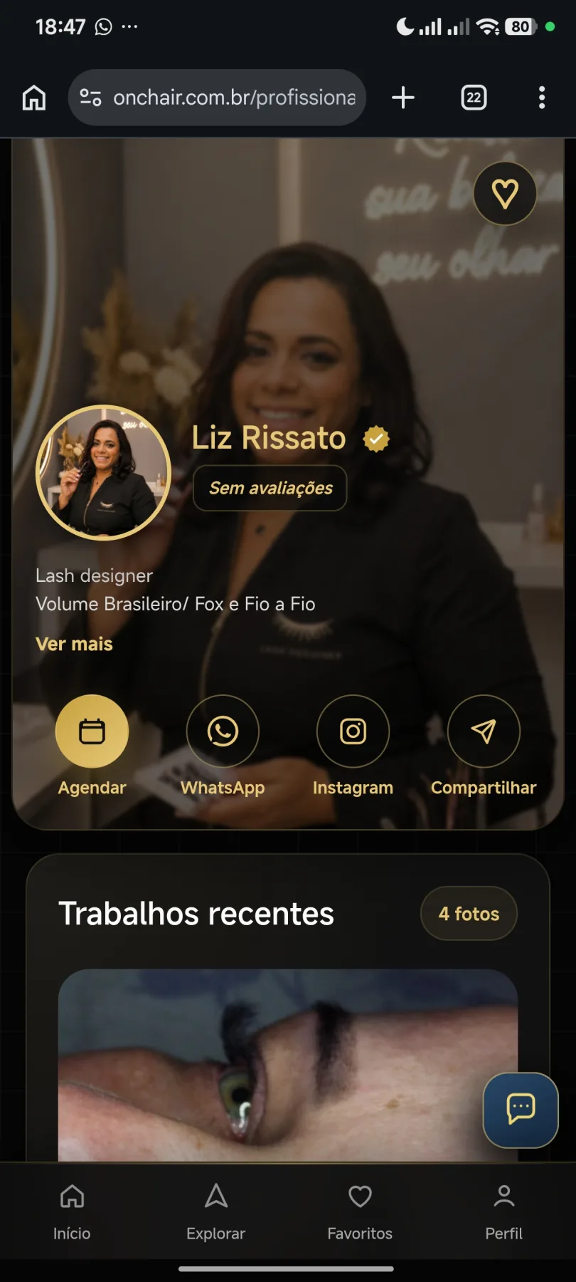 Liziane Rissato - Lash Design