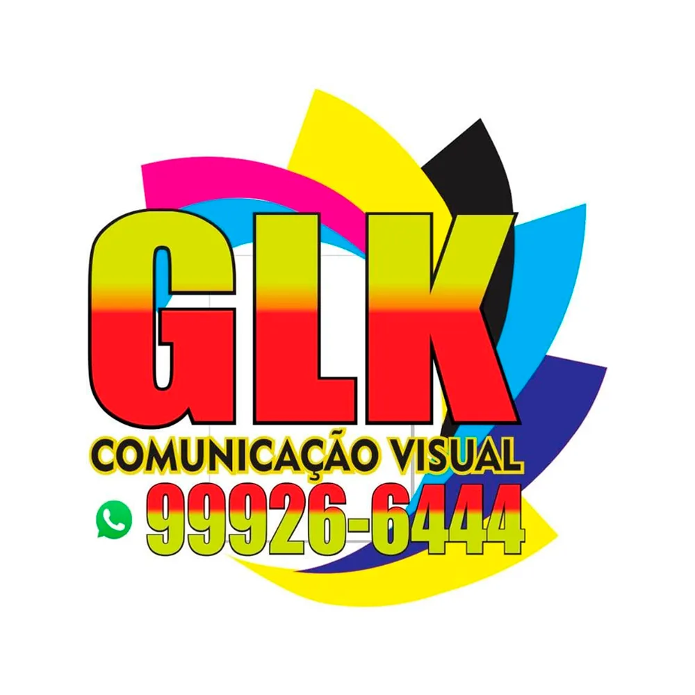 Logo GLK Comunicação Visual
